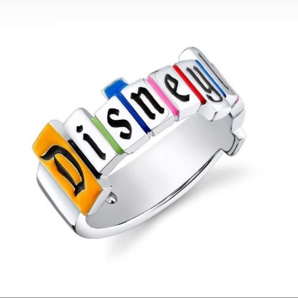 Disney Parks Crislu Disneyland Marquee Ring Size 6